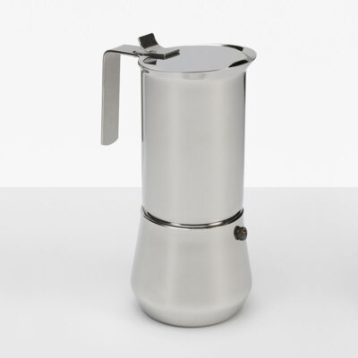 TURBO EXPRESS Stainless Steel Espresso Maker