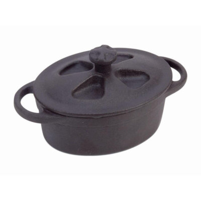 Mini Cocotte w/ Lid (Oval) - V146B