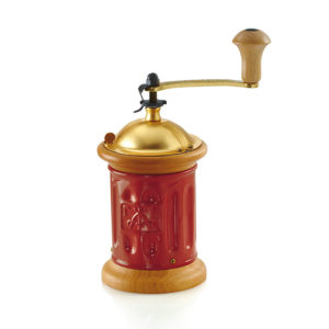 TRE SPADE Red Coffee Grinder