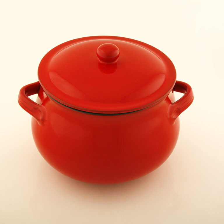 Red TerraCotta Pentola 3.5 Liter Gary Valenti Import/Export