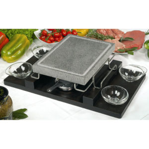 Convivo Set With Wooden Tray (Rectangular)