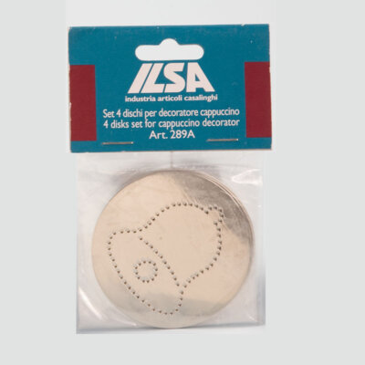 Extra Discs For DECORSPARGI Cappuccino Decorator