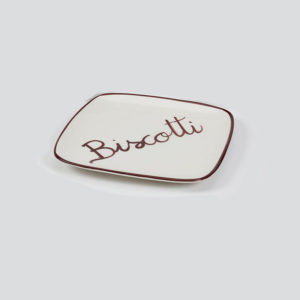 Biscotti Plate (8.5”) - V415