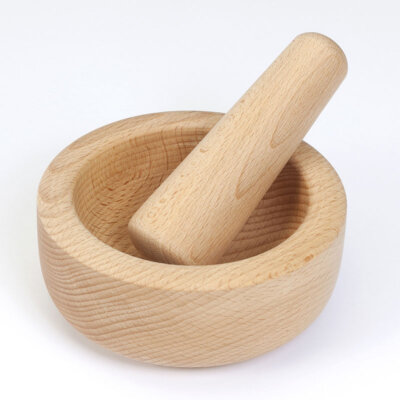 Beechwood Mortar & Pestle