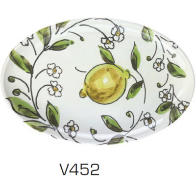 Decoro Limoni plate Made In Italy